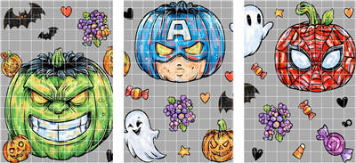 16oz Halloween-J  2349